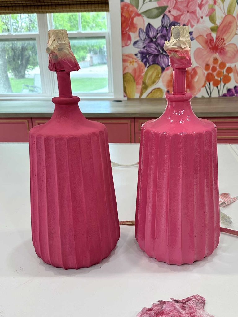 Lamp Makeover Using Soft Art Pastels (The Art Medium)