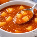 Orange Sweet and Sour Sauce with Pineapple