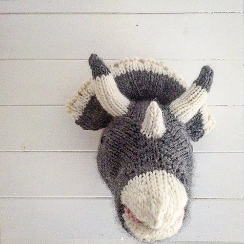 10 unique dinosaur free knitting patterns ⋆ bright stuffs