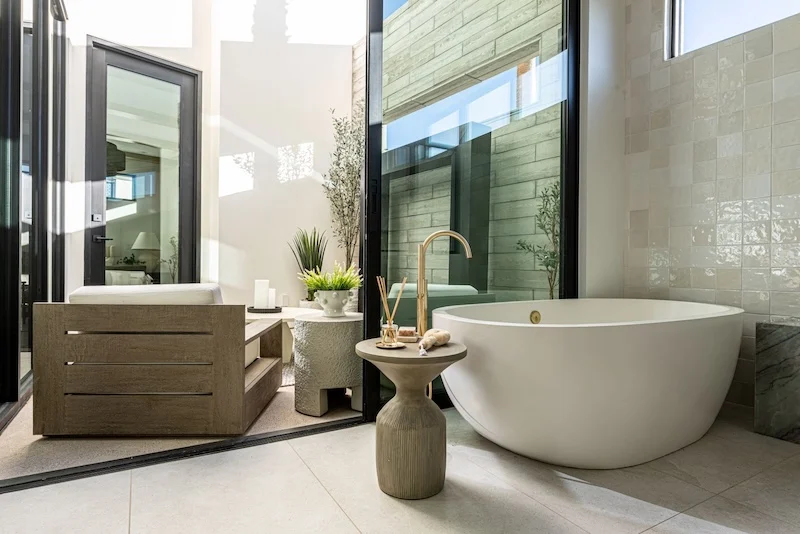 bathrooms