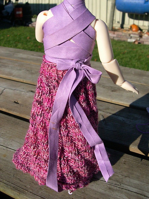 knitted barbie skirt free patterns ⋆ bright stuffs