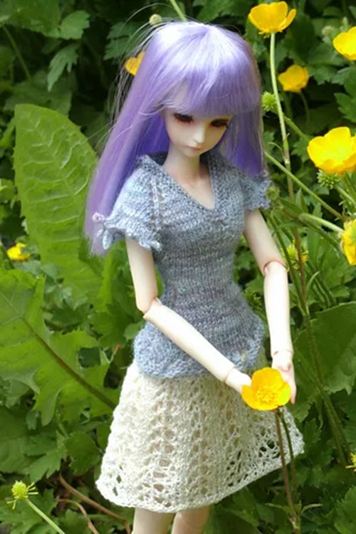 knitted barbie skirt free patterns ⋆ bright stuffs