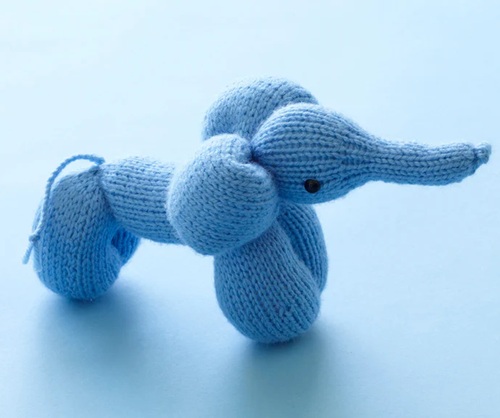 7 balloon animal free knitting patterns ⋆ bright stuffs