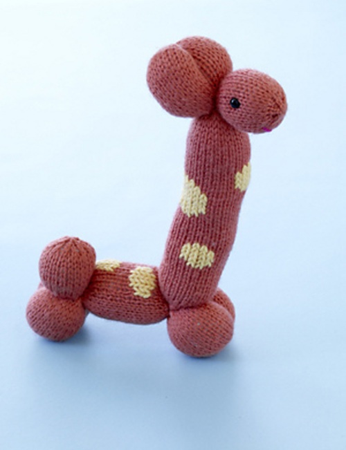 7 balloon animal free knitting patterns ⋆ bright stuffs
