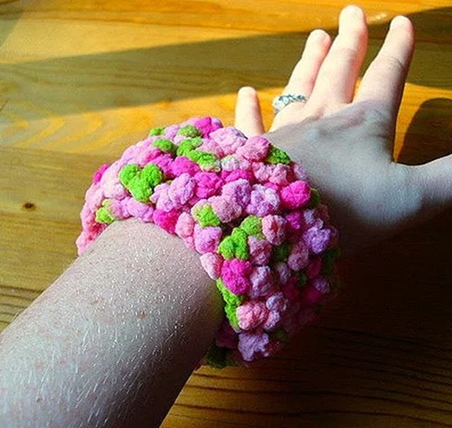 knitted bracelet free patterns ⋆ bright stuffs