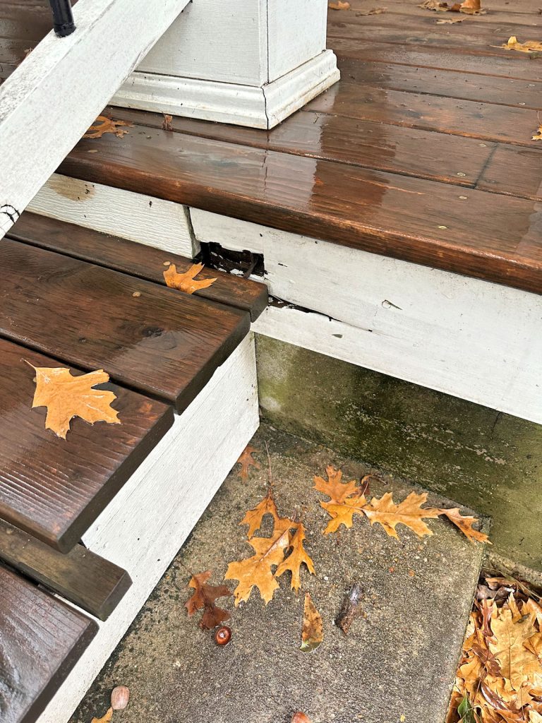 Front Porch Progress (And Idea Fail)